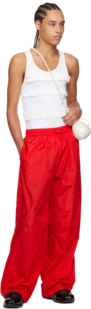 Tankkitoppi Simone Rocha Simone Rocha Ruffle Frill Tank Top Valkoinen | 5324F 0553, 4