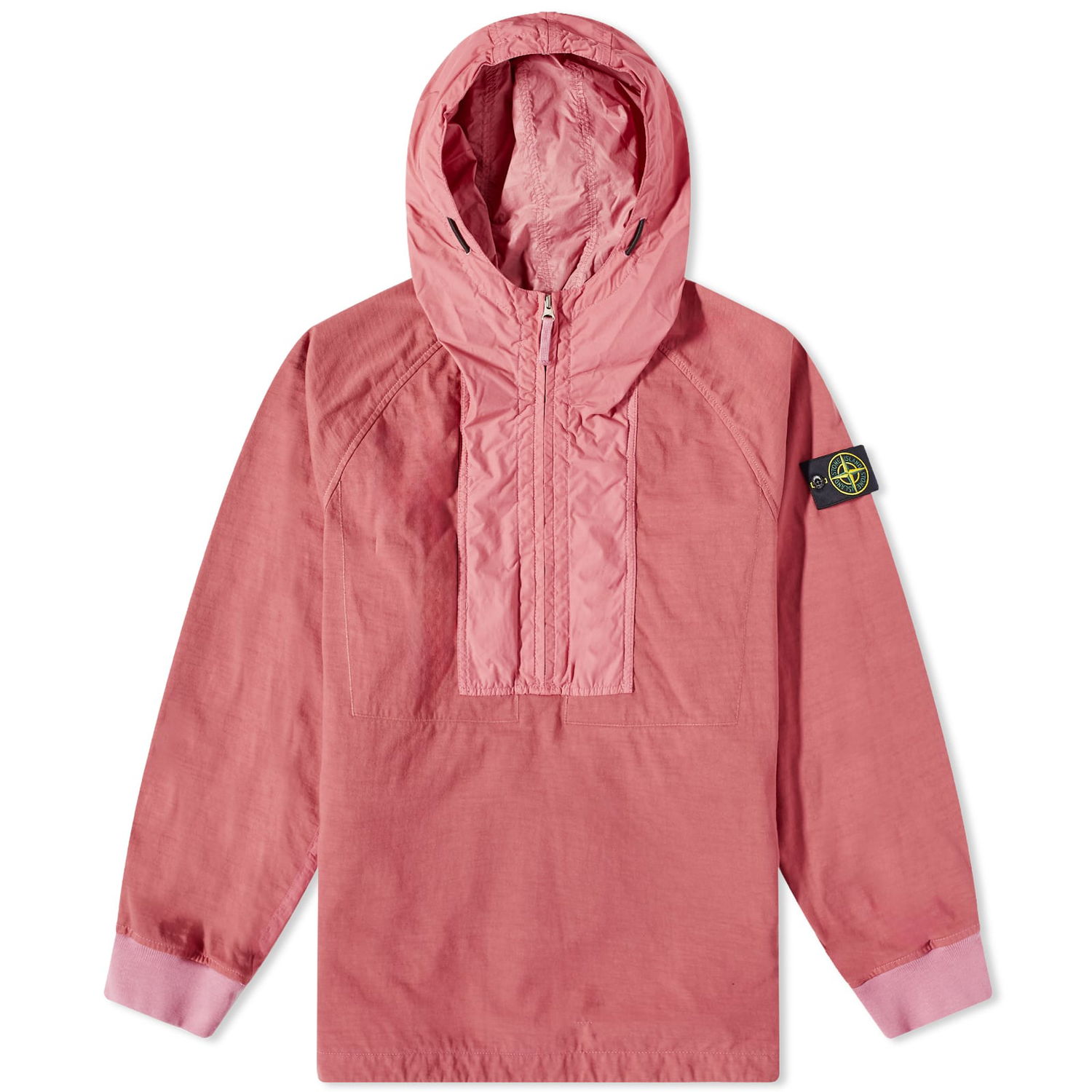 Parka Stone Island Mix Fabric Hype-TC Smock Jacket Fuchsia Vaaleanpunainen | 781543632-V0087, 0