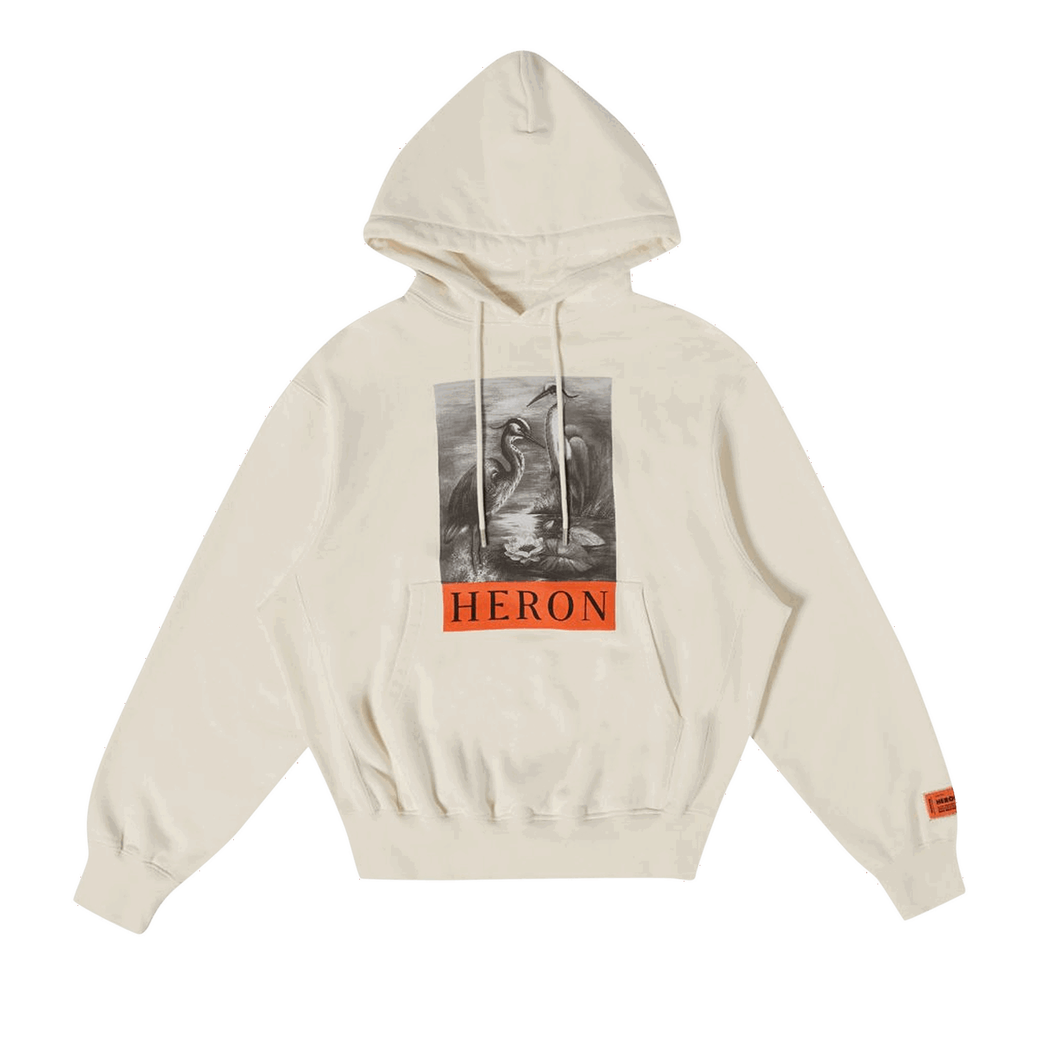 Huppari HERON PRESTON NF Heron BW Hoodie Valkoinen | HMBB024C99JER0030110, 0