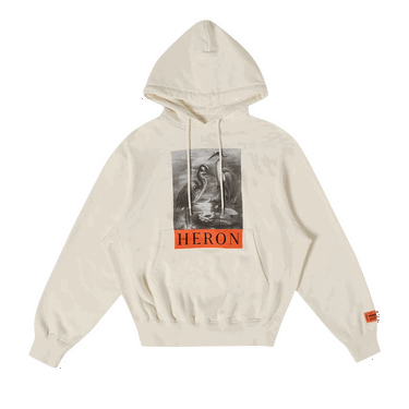 Huppari HERON PRESTON NF Heron BW Hoodie Valkoinen | HMBB024C99JER0030110, 0