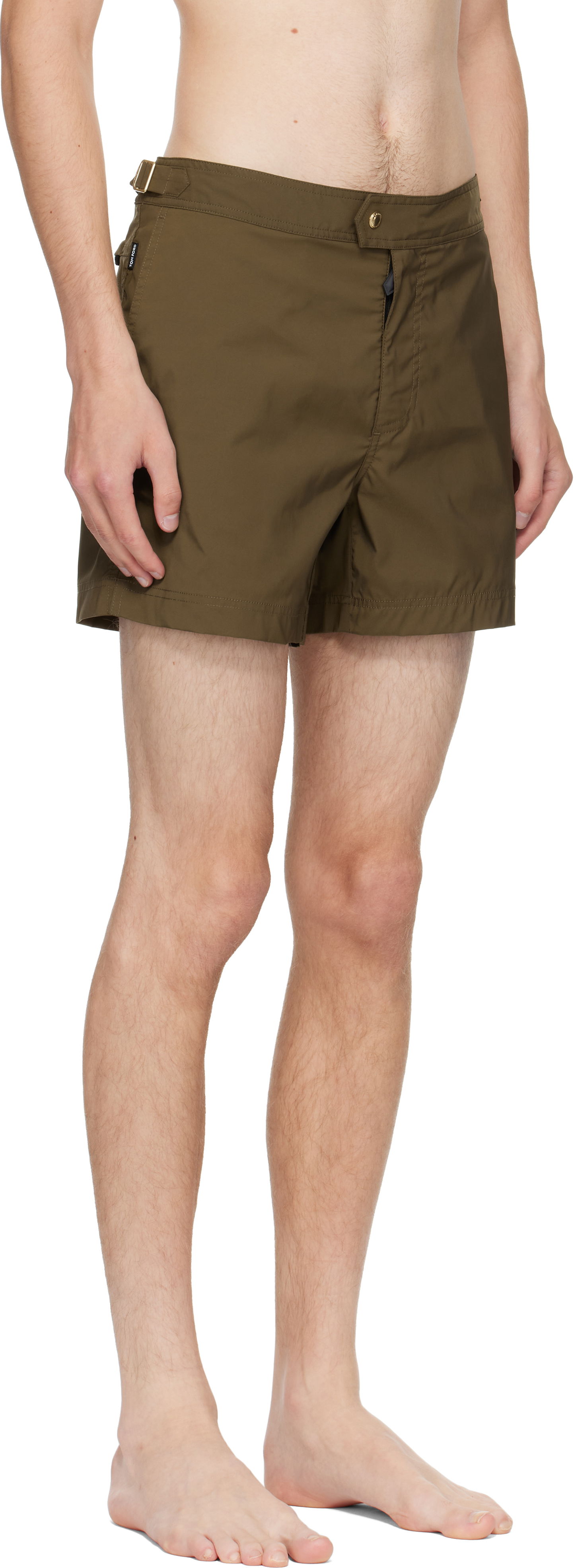 Uimapuvut Tom Ford TOM FORD Nylon Swim Shorts Vihreä | BSS001-FMN067, 1