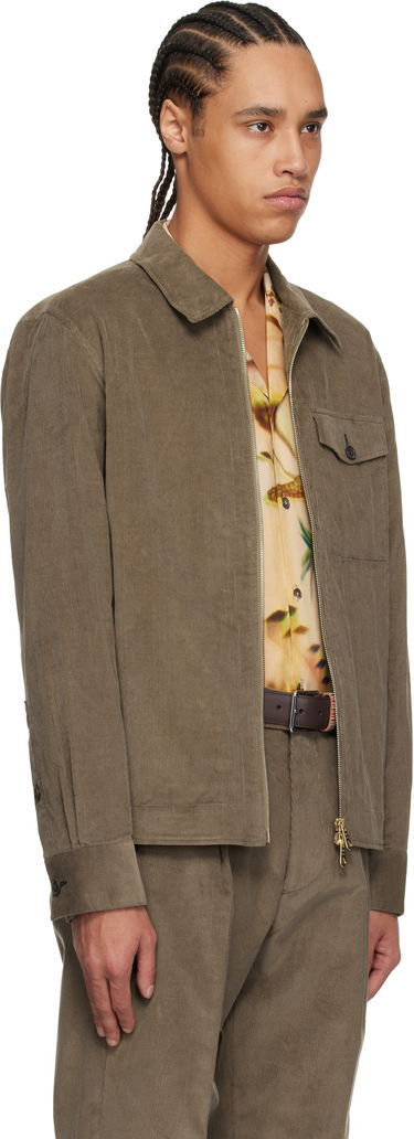 Takki Paul Smith Paul Smith Zip Corduroy Jacket Vihreä | M1R-163Z-P02566-71, 1