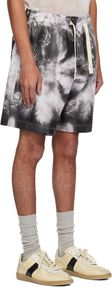 Shortsit Palm Angels Palm Angels Blueprint Palms Shorts Monivärinen | PMCB058S25FAB0021003, 1