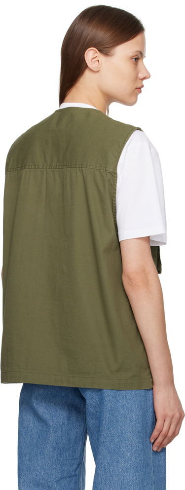 Liivi Carhartt WIP Utility Cotton Canvas Vest Vihreä | I032980 1YS4G, 2