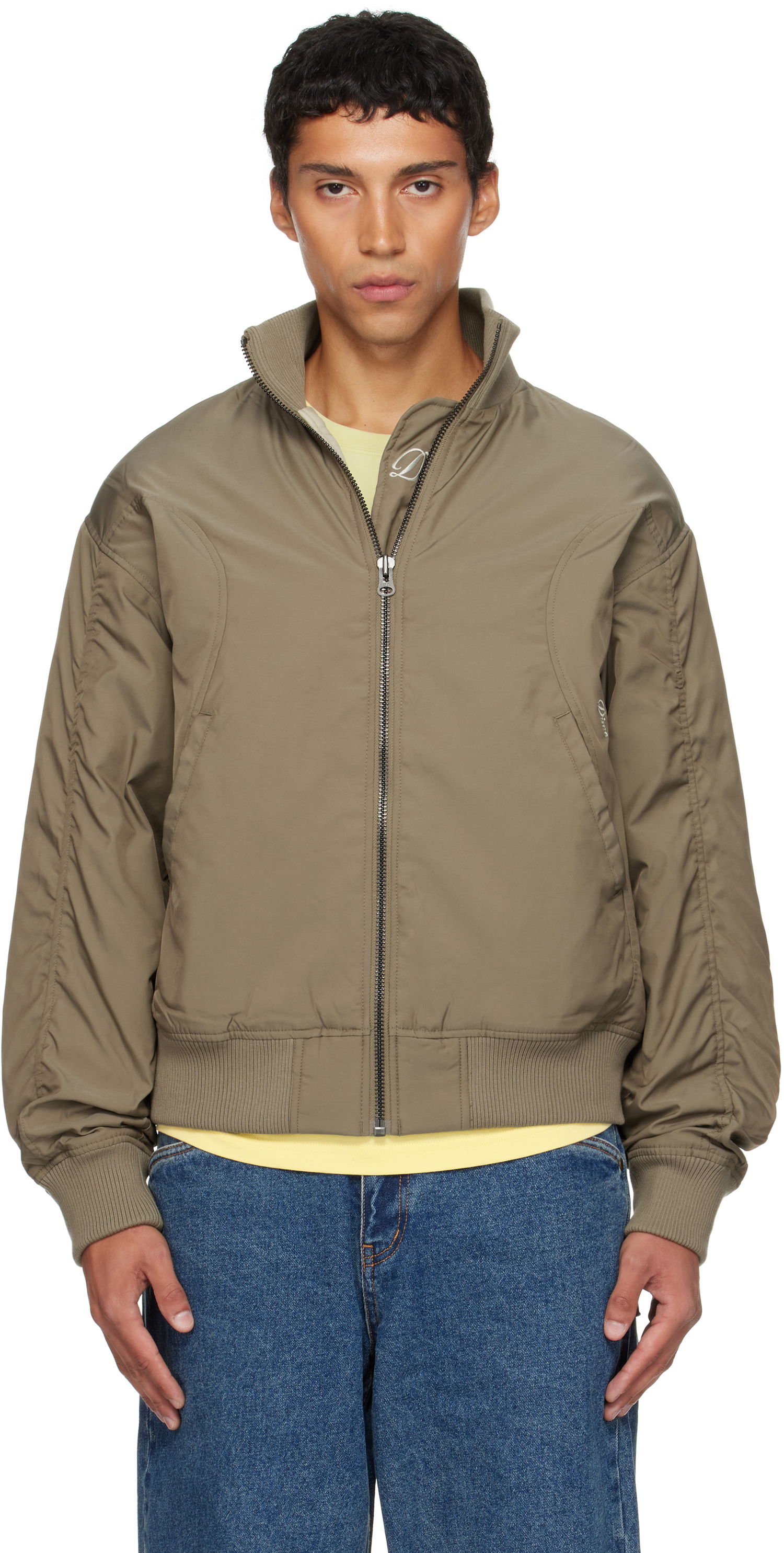 Bomber-takki Dime Dime Insulated Bomber Jacket Vihreä | DIMEFA251KHA, 0
