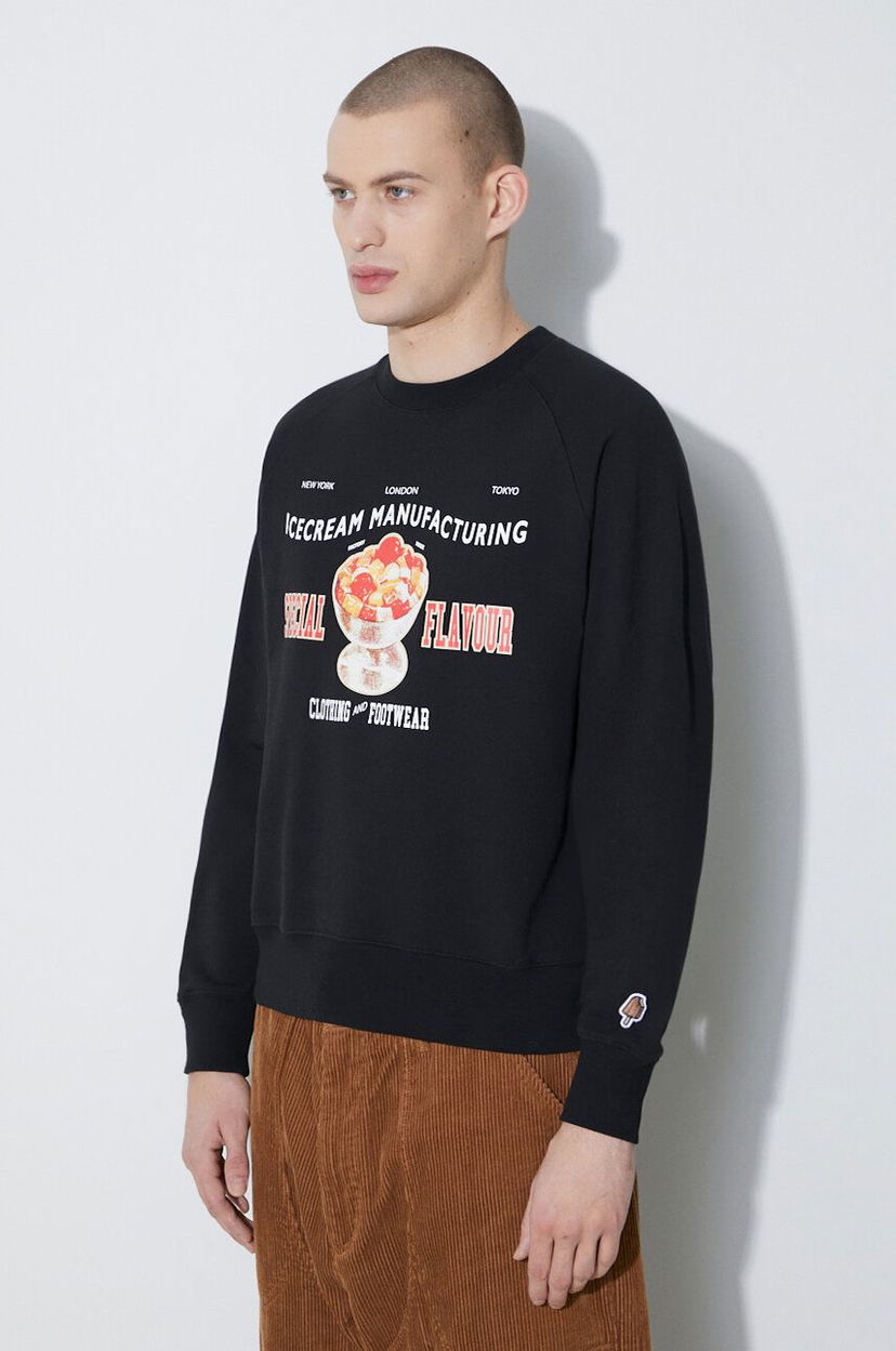 Villapaita BBC IceCream Icecream Special Flavour Crewneck Sweatshirt Musta | IC24122