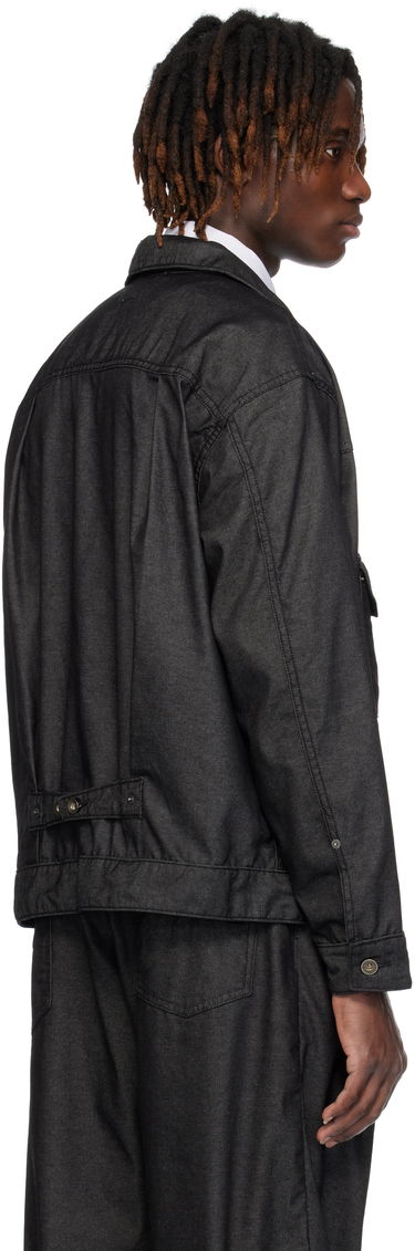 Takki Engineered Garments Engineered Garments Trucker Denim Jacket Musta | 25S1D007, 2