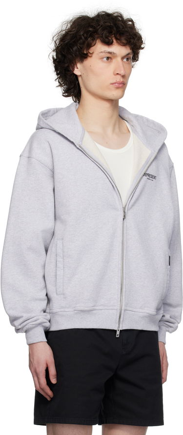 Huppari Represent Clo Represent 'Owners Club' Zip Hoodie Harmaa | OCM41122, 1