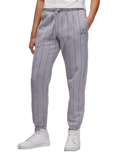 Verryttelyhousut Jordan Brooklyn Fleece Stripe Pant Harmaa | DX0377-024