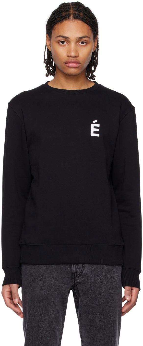 Huppari Études Black Sweatshirt With Logo Musta | C00ME203A01599, 0
