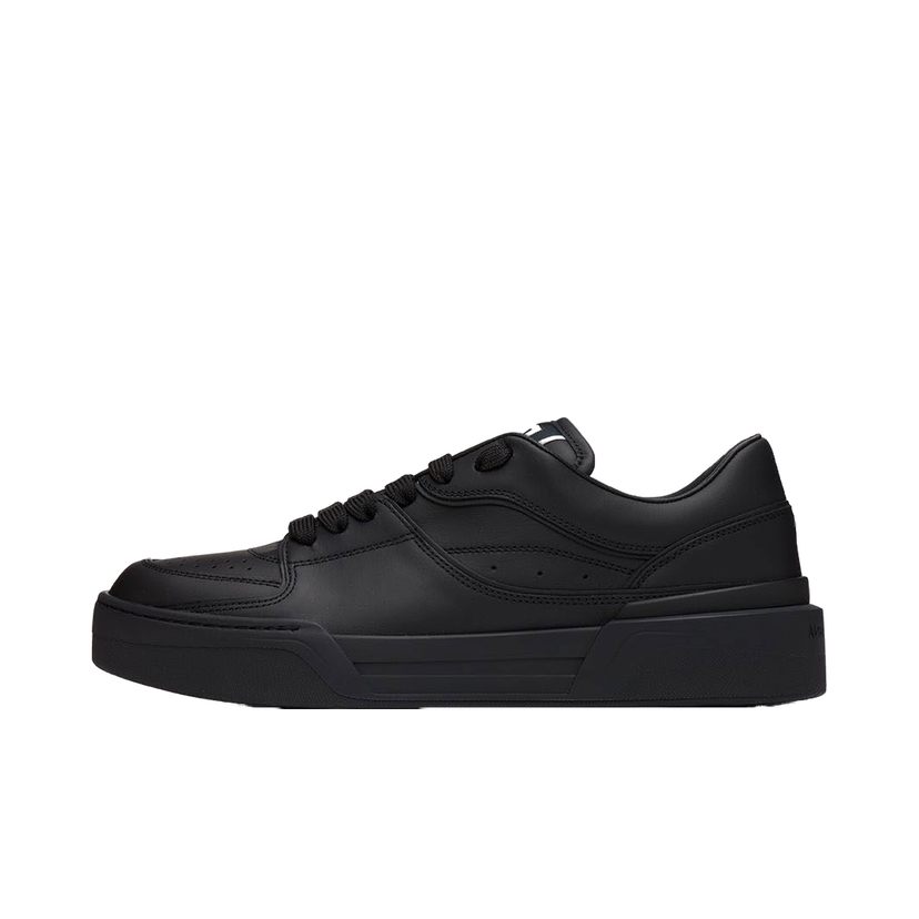 Tennarit ja kengät Dolce & Gabbana Black New Roma Sneakers Musta | CS2036A1065