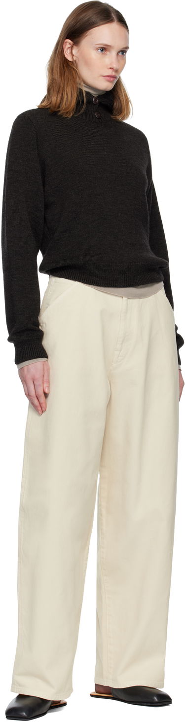 Jeans LEMAIRE LEMAIRE Large Jeans Beige | PA1224 LD1066, 3