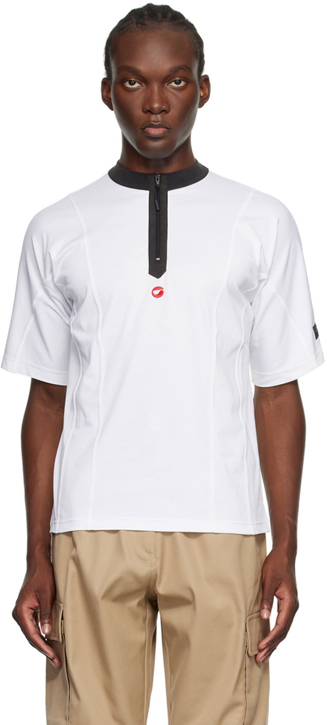 T-paita Coperni Coperni Zip T-Shirt Valkoinen | COPJS93F5013MEN, 0