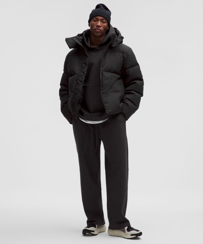 Puffer takki lululemon Always Down Technical Hooded Puffer Jacket Musta | prod20005807, 1