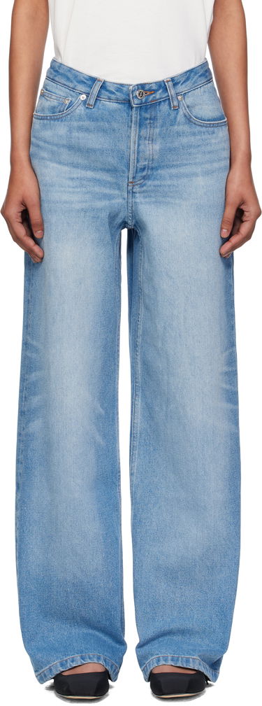 Jeans A.P.C. A.P.C. Elisabeth Wide-Leg Jeans Sininen | COHIC-F09181, 0