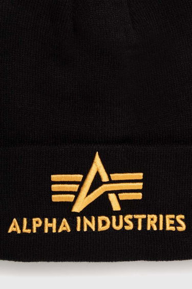Pipo Alpha Industries 3D Beanie Musta | 168910.583, 1