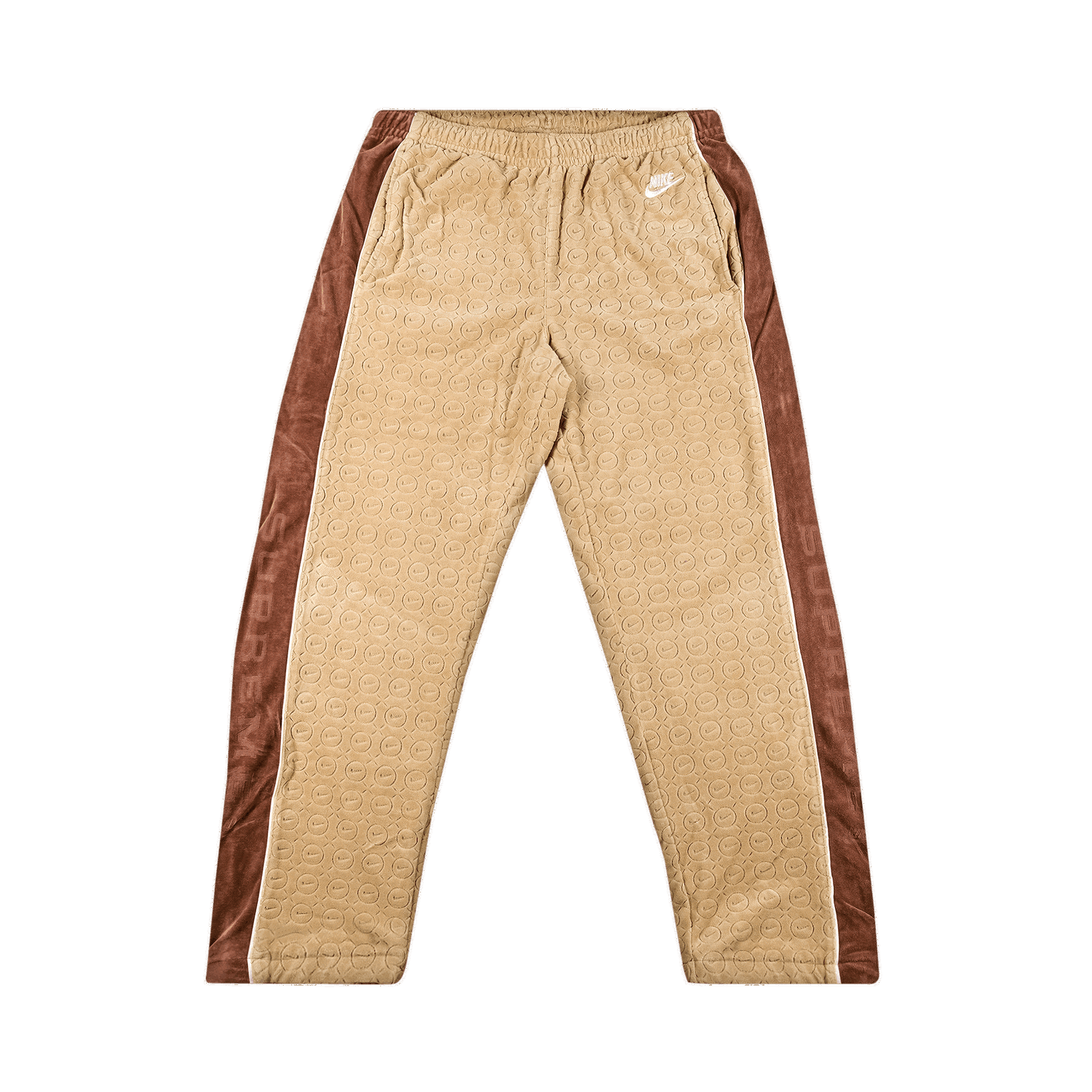 Housut Supreme Nike x Velour Track Pant Beige | SS21P6 TAN, 0