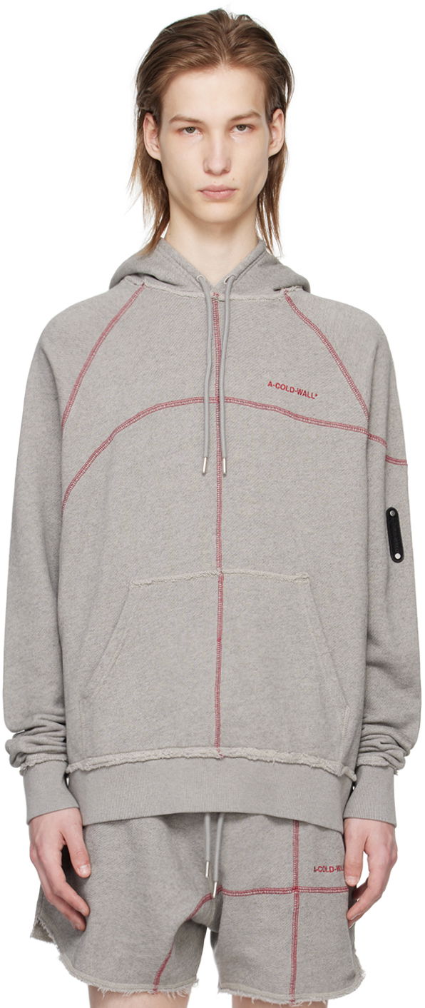 Huppari A-COLD-WALL* Intersect Hoodie Harmaa | ACWMW179