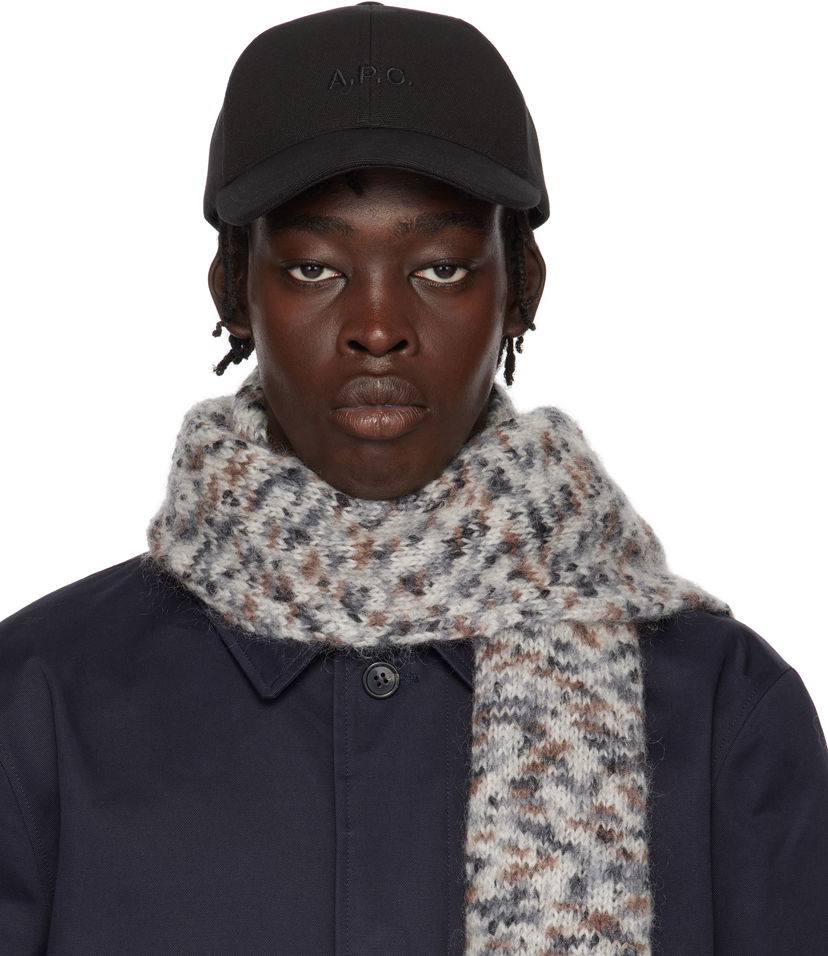 Korkki A.P.C. A.P.C. Charlie Baseball Cap Musta | COGYX-M24069
