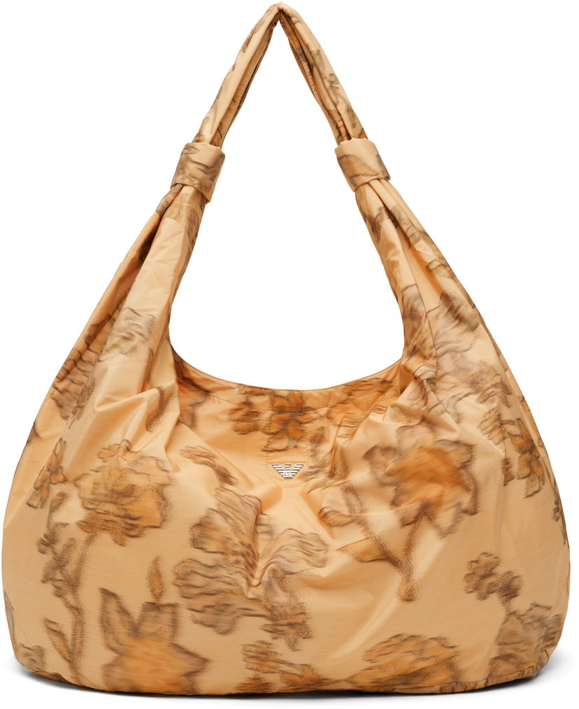 Käsilaukku OUR LEGACY Emporio Armani Jacquard Goccia Bag Beige | WS2258GO