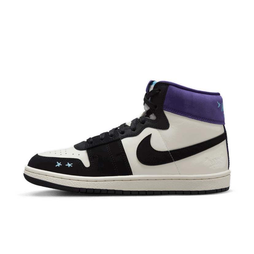 Tennarit ja kengät Jordan Opium x Air Ship SP "Court Purple" Musta | FQ8281-100