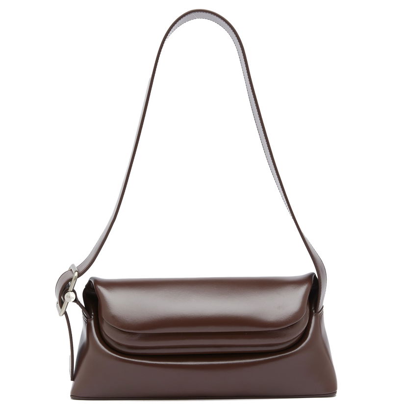Olkalaukku OSOI Leather Shoulder Bag Ruskea | 23SB010-16-04