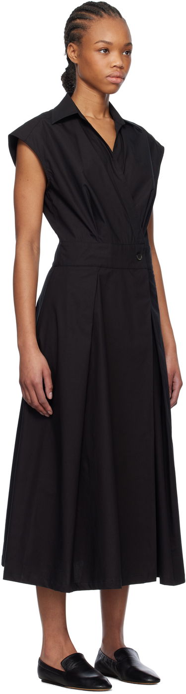 Mekko A.P.C. A.P.C. Athena Midi Dress Musta | COEVD-F35149, 1