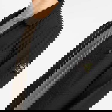 Tuulitakki Stone Island Stretch Ripstop-TC Shirt Jacket, Size Large Musta | K1S151200012-V0029, 5