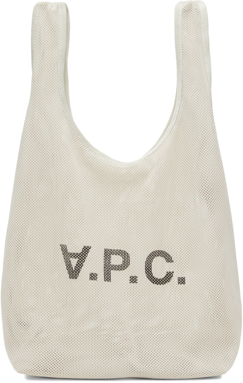 Kangaskassi A.P.C. Rebound Shopping Tote Bag Valkoinen | PSAEU-H61679