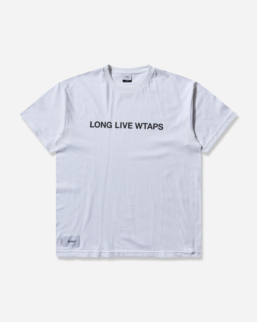 T-paita WTAPS Long Live WTAPS T-Shirt Valkoinen | 251ATDT-STM02S WHITE
