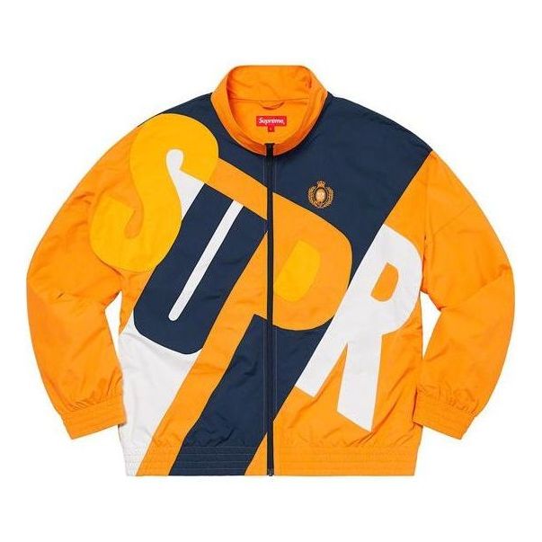 Tuulitakki Supreme Big Letter Track Jacket Oranssi | SUP-SS20-563