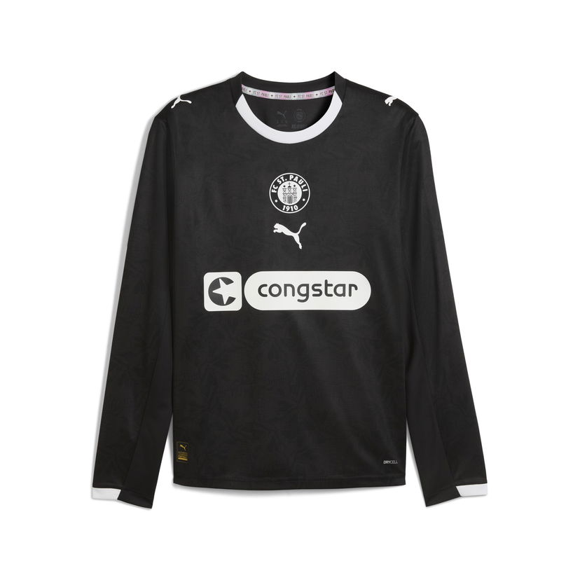 Jersey Puma FC St. Pauli Third Replica Jersey Long Sleeve Musta | 783077_03