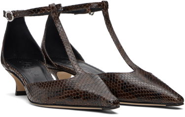 Kengänhoito Aeyde Aeyde Liz T-Bar Kitten Heels Ruskea | A11-PU0596006003-225, 3