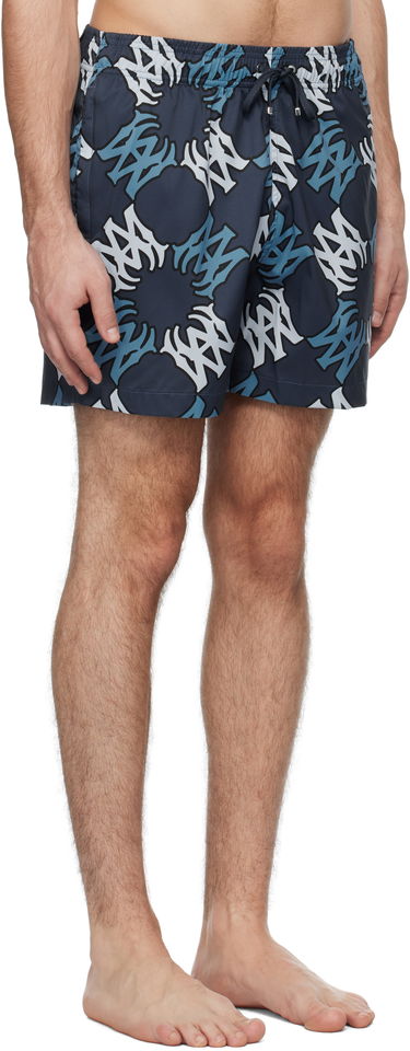 Uimapuvut AMIRI Quad Print Swim Shorts Punainen | AMSWTK1027, 4