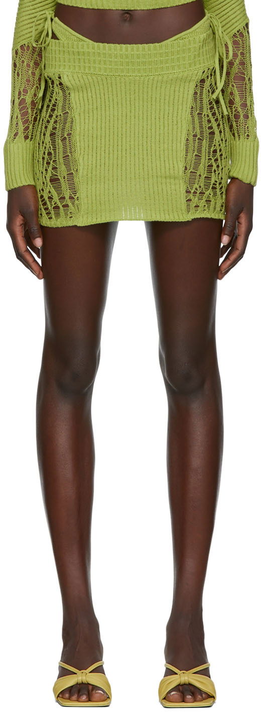 Hame GUIZIO Guizio Exclusive Miniskirt Vihreä | MCMS 1