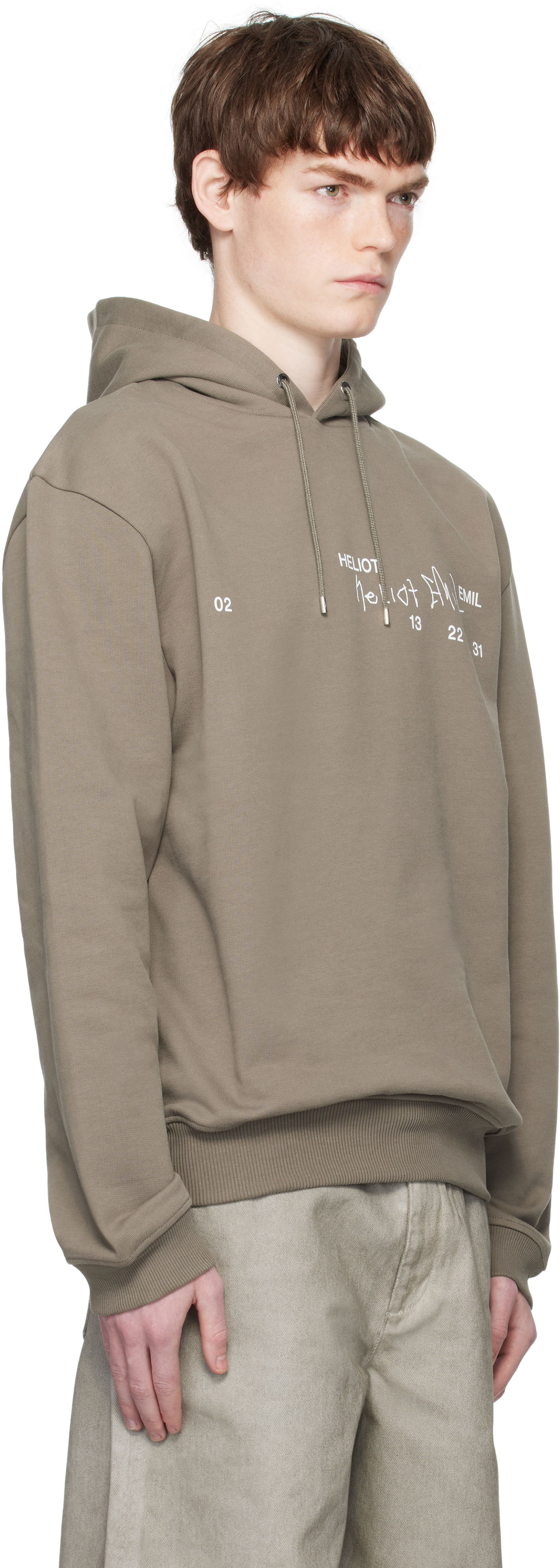 Huppari HELIOT EMIL Heliot Emil Fulgens Hoodie Harmaa | PREAW25_M_08_081_DST19, 1