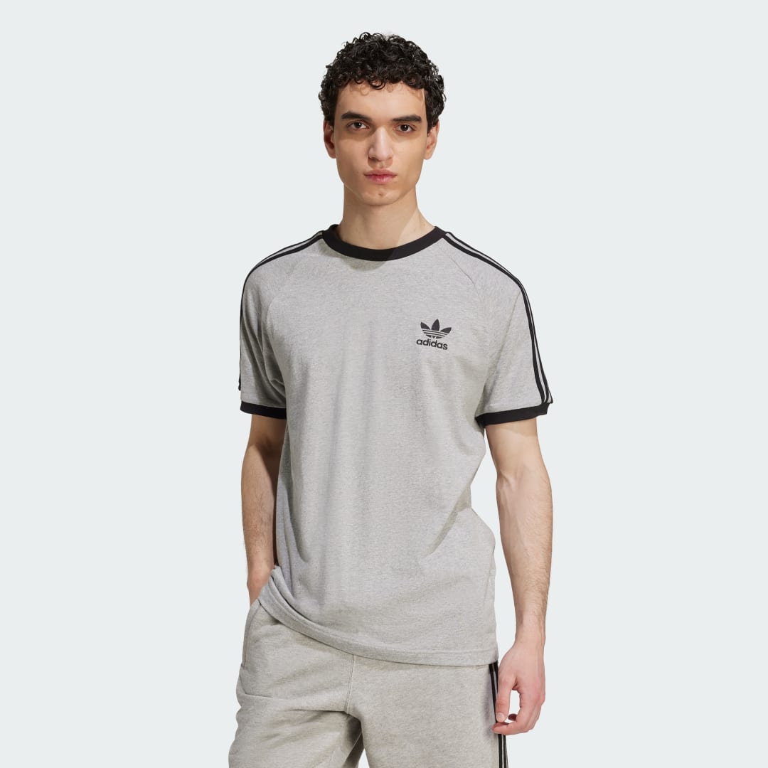 T-paita adidas Performance Adicolor Classics 3-Stripes Tee Harmaa | JY1369, 0