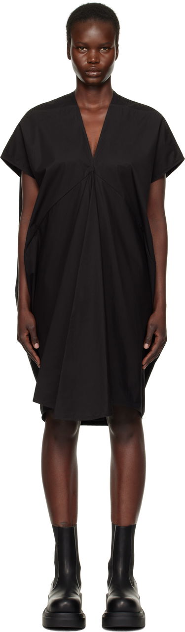 Mekko Rick Owens Rick Owens Hollywood Tommykite V Minidress Musta | RP01E7556 P, 0