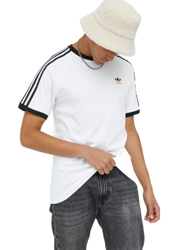 T-paita adidas Originals 3-Stripes Tee Valkoinen | HK7420