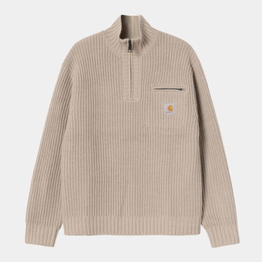 Villapaita Carhartt WIP Carhartt WIP Detroit Half Zip Sweater Beige | I035398_8, 0