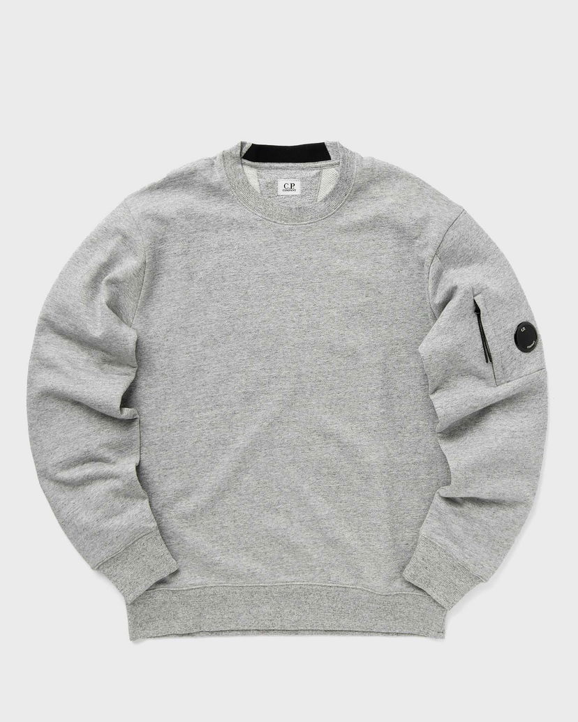 Huppari C.P. Company DIAGONAL RAISED FLEECE CREW NECK LENS SWEATSHIRT Harmaa | 17CMSS023A005086W-M94