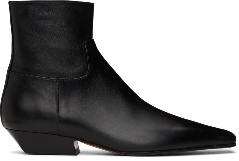 Vaatteet Khaite Khaite Marfa Ankle Boots Musta | F1066-824