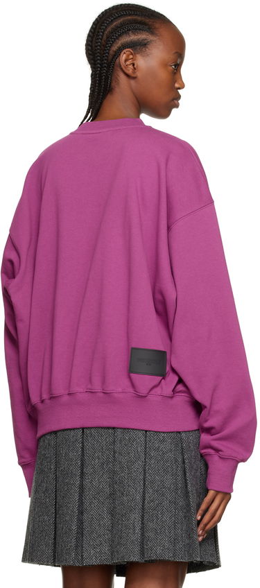 Huppari We11done Graphic Sweatshirt Violetti | WD-TS3-22-820-U-PP, 2