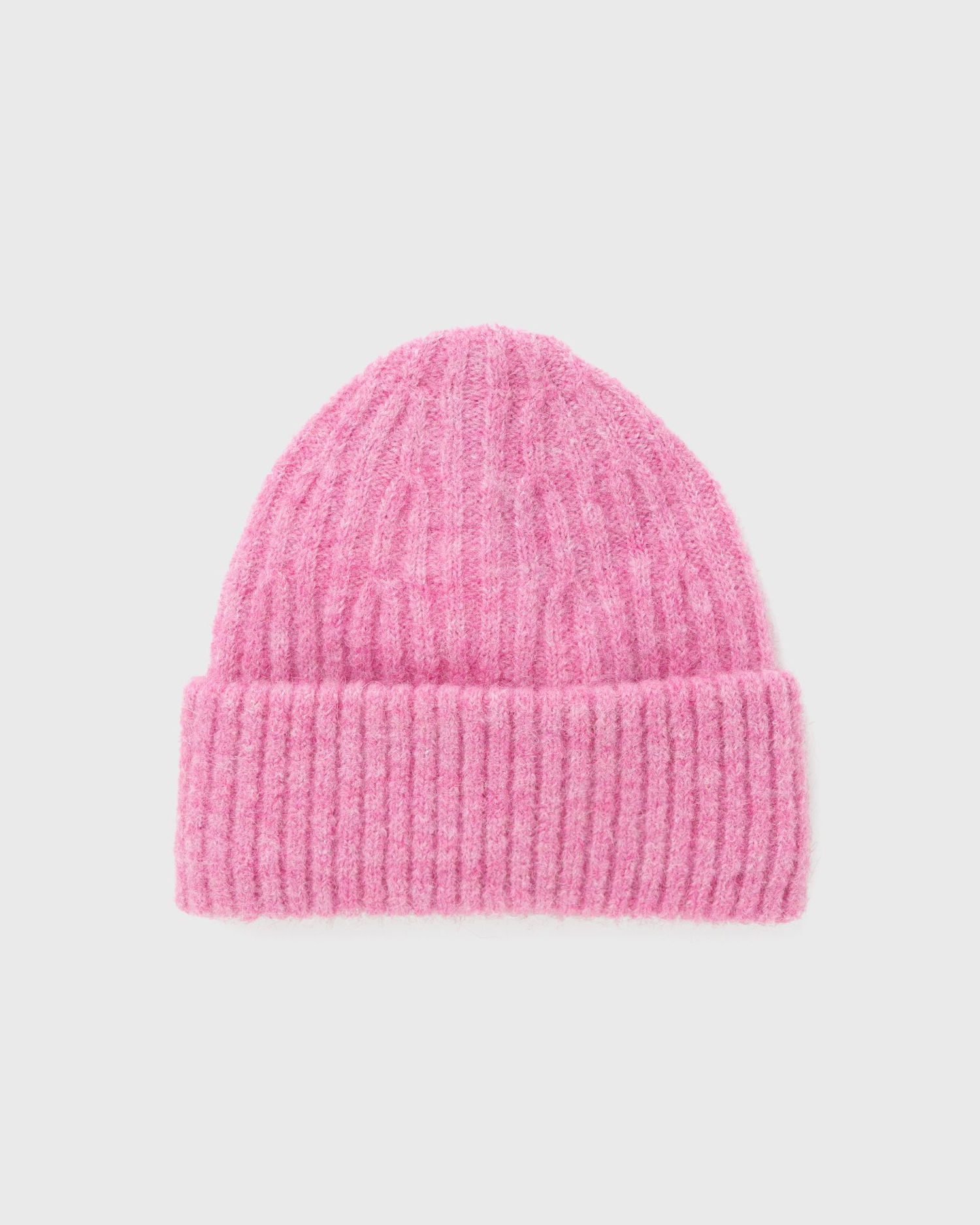 Pipo American Vintage EAST Ribbed Beanie Vaaleanpunainen | EAST22AH25-ROSE-BUBBLE-CHINE, 0