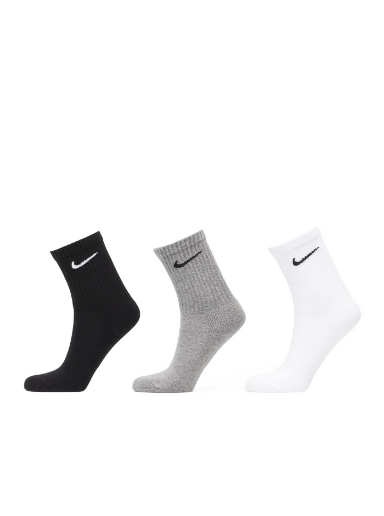 Alusvaatteet ja sukat Nike Socks 3-Pack Musta | SX7664-964