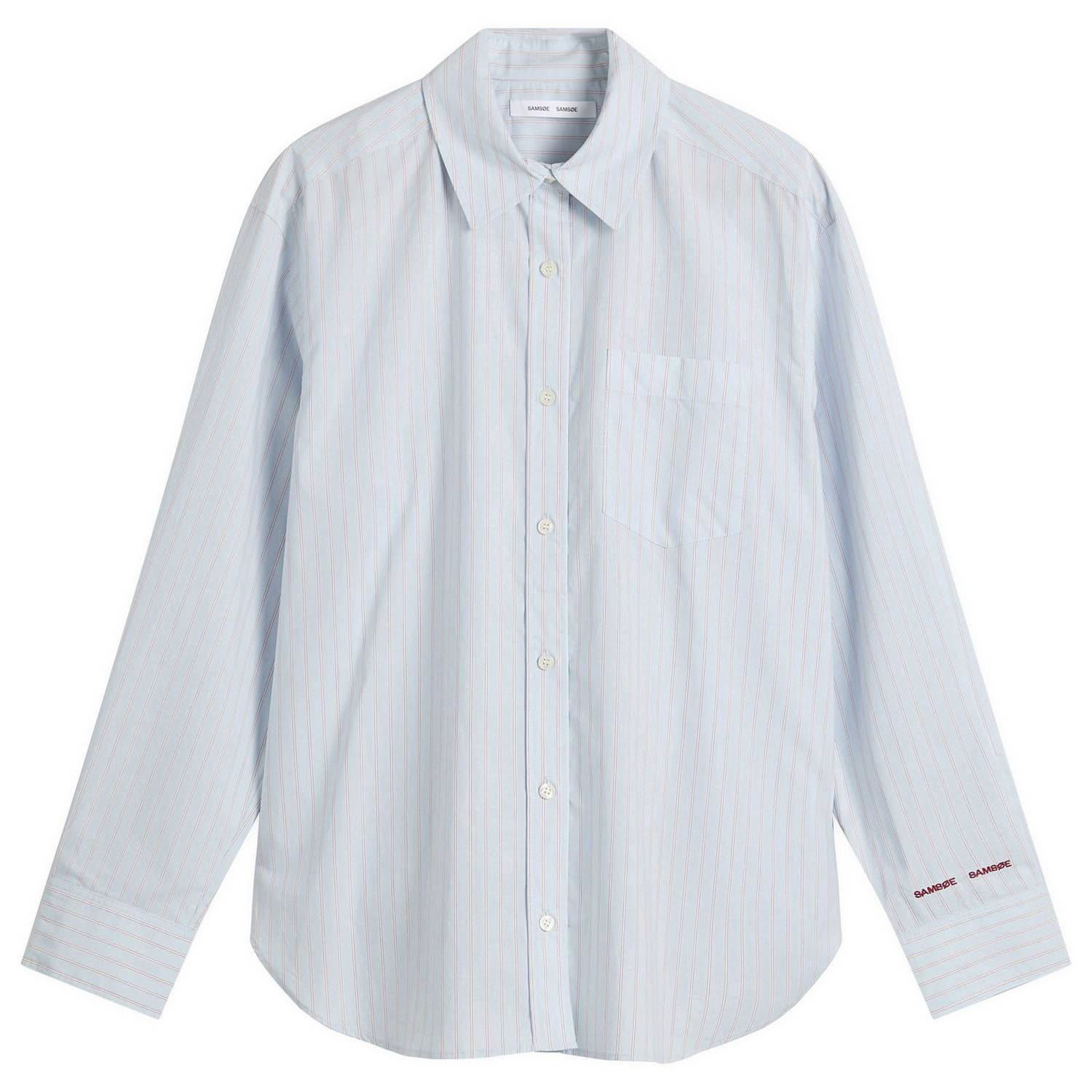Paita Samsoe Samsoe Salova Stripe Shirt Sininen | F25400059-CLR002401, 1
