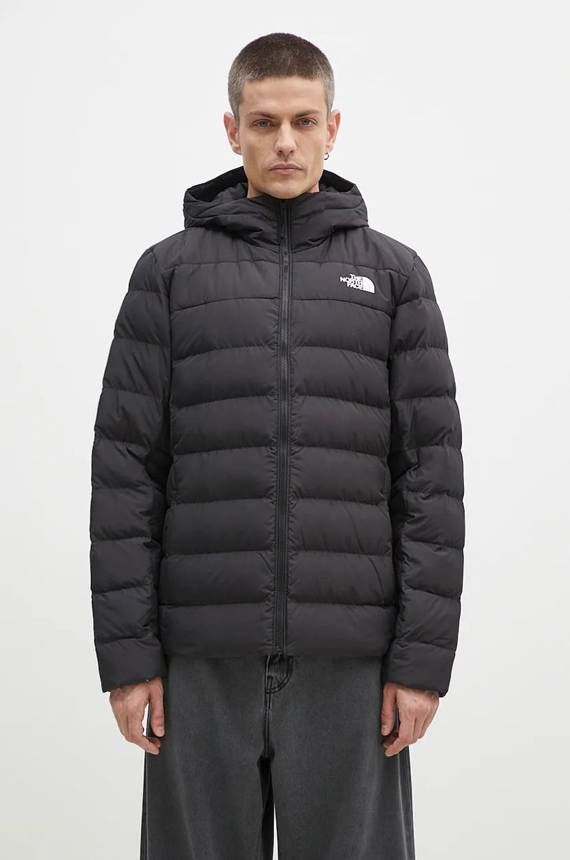 Puffer takki The North Face Aconcagua 3 Puffer Jacket Musta | NF0A84I14H01