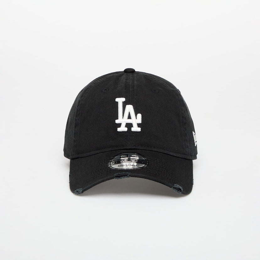 Korkki New Era Distressed 9TWENTY Los Angeles Dodgers Adjustable Cap Musta | 60595229