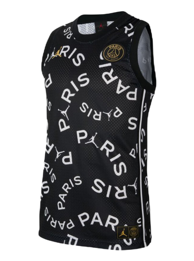 Jersey Jordan PSG Paris Saint Germain Basketball Jersey Musta | CK9668-010