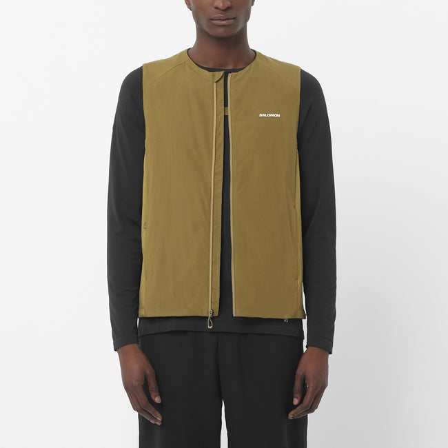 Liivi Salomon Mountain Flex Hybrid Vest Vihreä | LC2650600